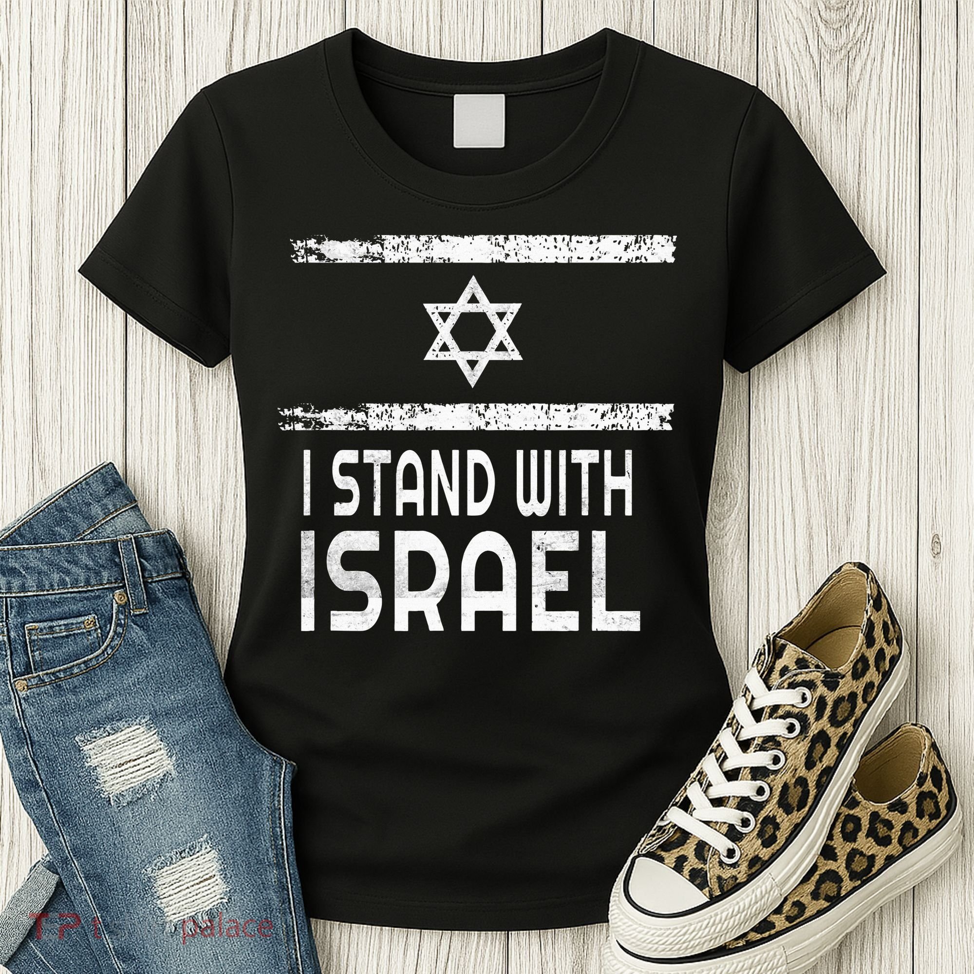 I Stand With Israel Women's T-Shirt