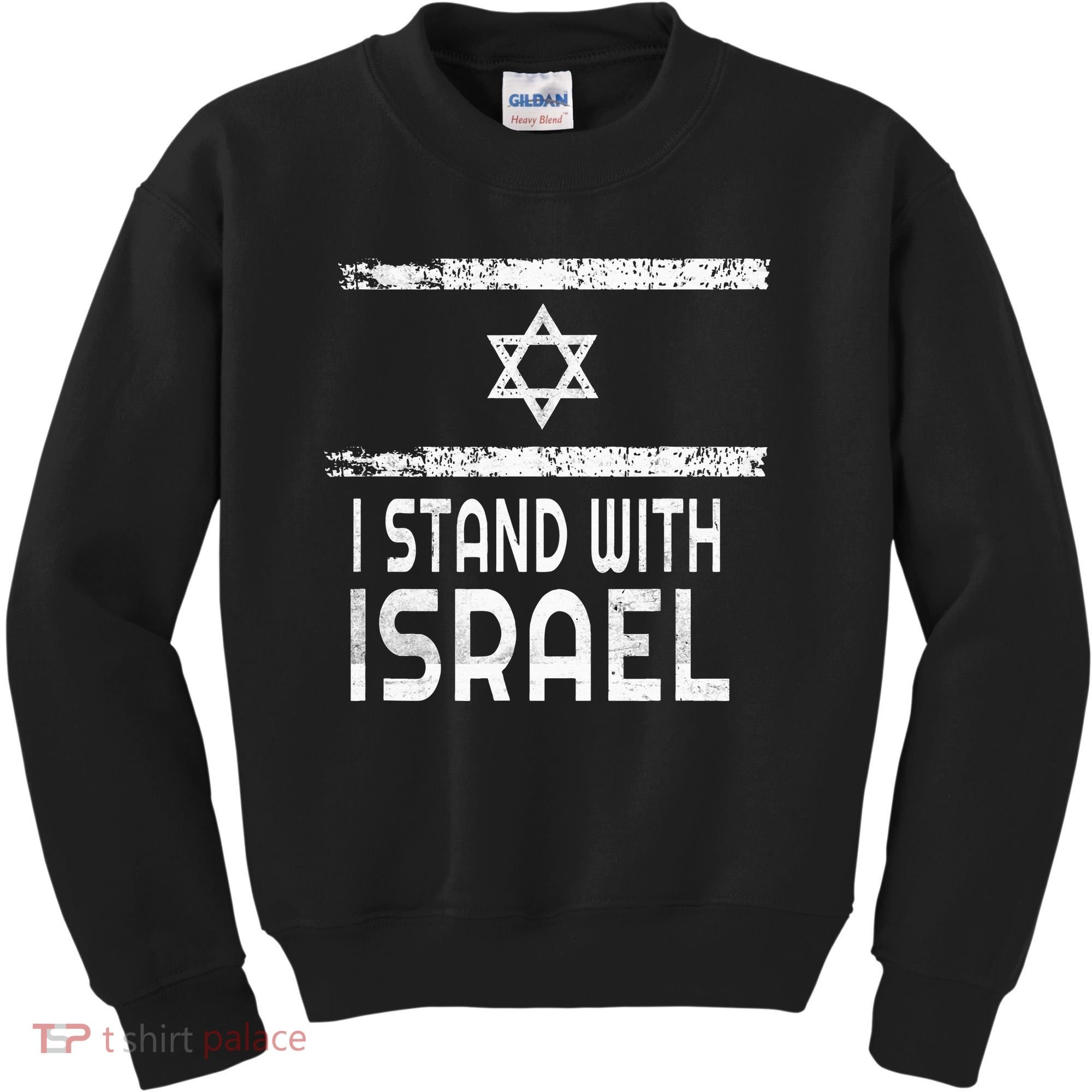 I Stand With Israel Kids Sweatshirt