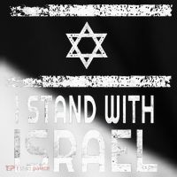 I Stand With Israel Toddler Fine Jersey T-Shirt thumb 2