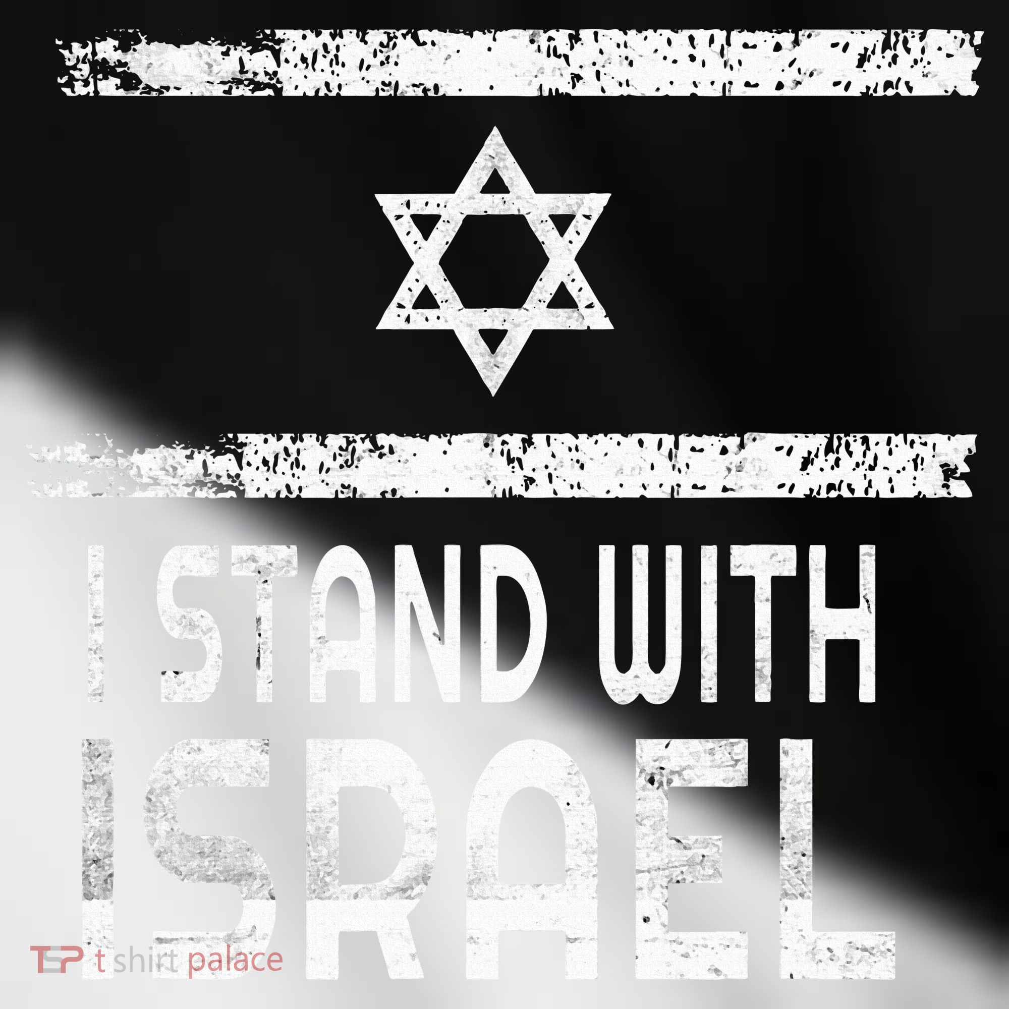 I Stand With Israel Toddler Fine Jersey T-Shirt