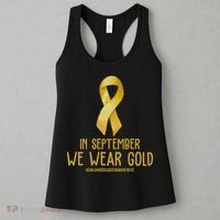 In September We Wear Gold Childhood Cancer Women's Tank Top thumb 3