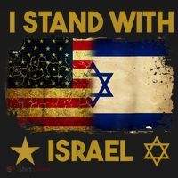 I Stand With Israel America Flag Coaster thumb 2
