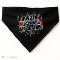 Innovation Starts With Imagination! USA-Made Doggie Bandana thumb 0