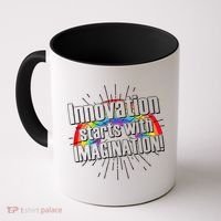 Innovation Starts With Imagination! Coffee Mug thumb 0
