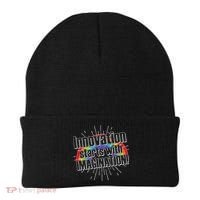 Innovation Starts With Imagination! Beanie thumb 0
