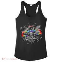 Innovation Starts With Imagination! Ladies PosiCharge Competitor Racerback Tank thumb 0