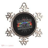 Innovation Starts With Imagination! Ornament thumb 0