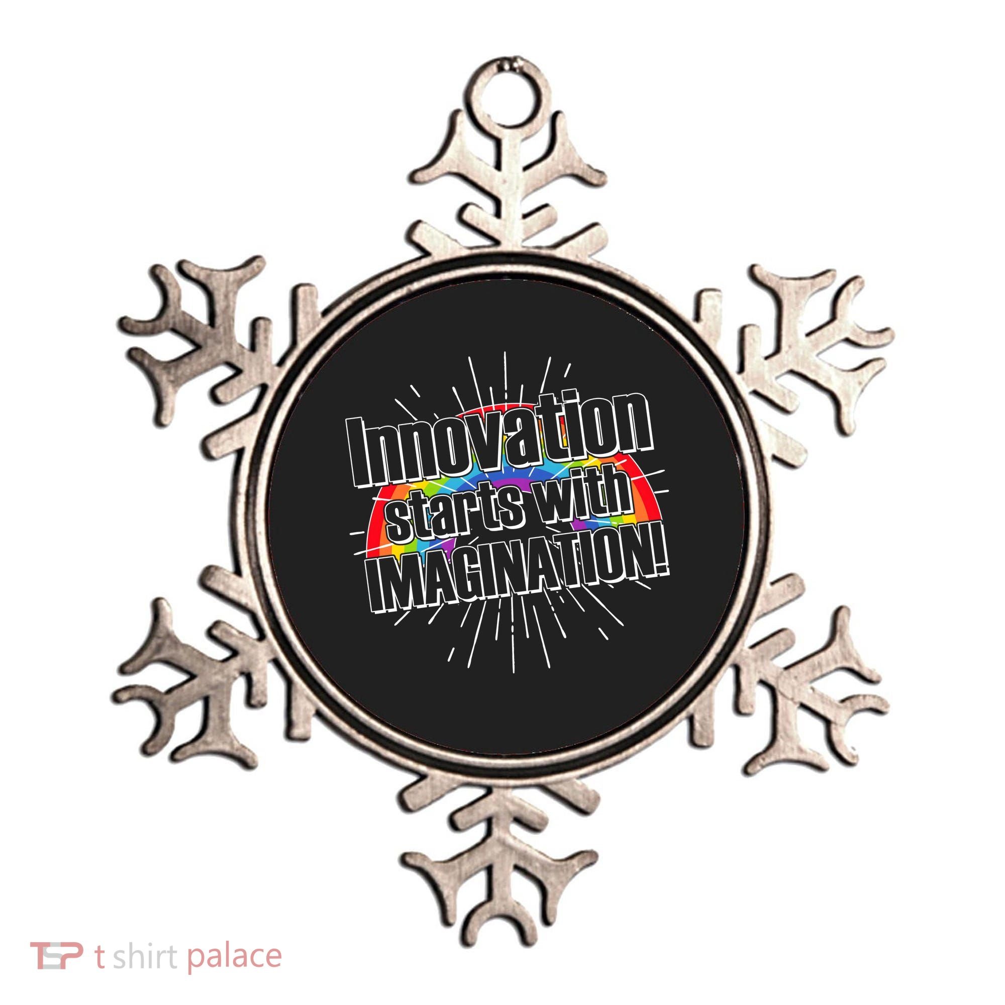 Innovation Starts With Imagination! Ornament
