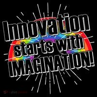Innovation Starts With Imagination! Tie-Dye Long Sleeve Shirt thumb 2