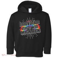 Innovation Starts With Imagination! Toddler Hoodie thumb 0