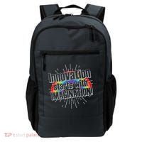 Innovation Starts With Imagination! Backpack thumb 0