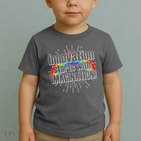 Innovation Starts With Imagination! Toddler T-Shirt thumb 2