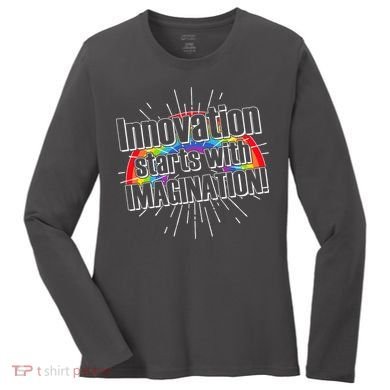 Innovation Starts With Imagination! Women's Long Sleeve Shirt