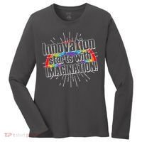 Innovation Starts With Imagination! Women's Long Sleeve Shirt thumb 0