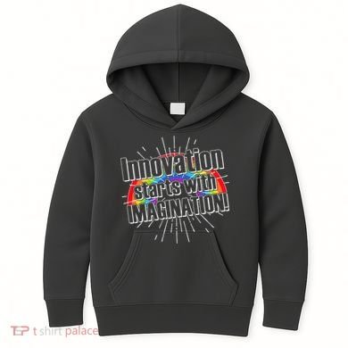 Innovation Starts With Imagination! Kids Hoodie
