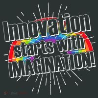 Innovation Starts With Imagination! Kids T-Shirt thumb 4