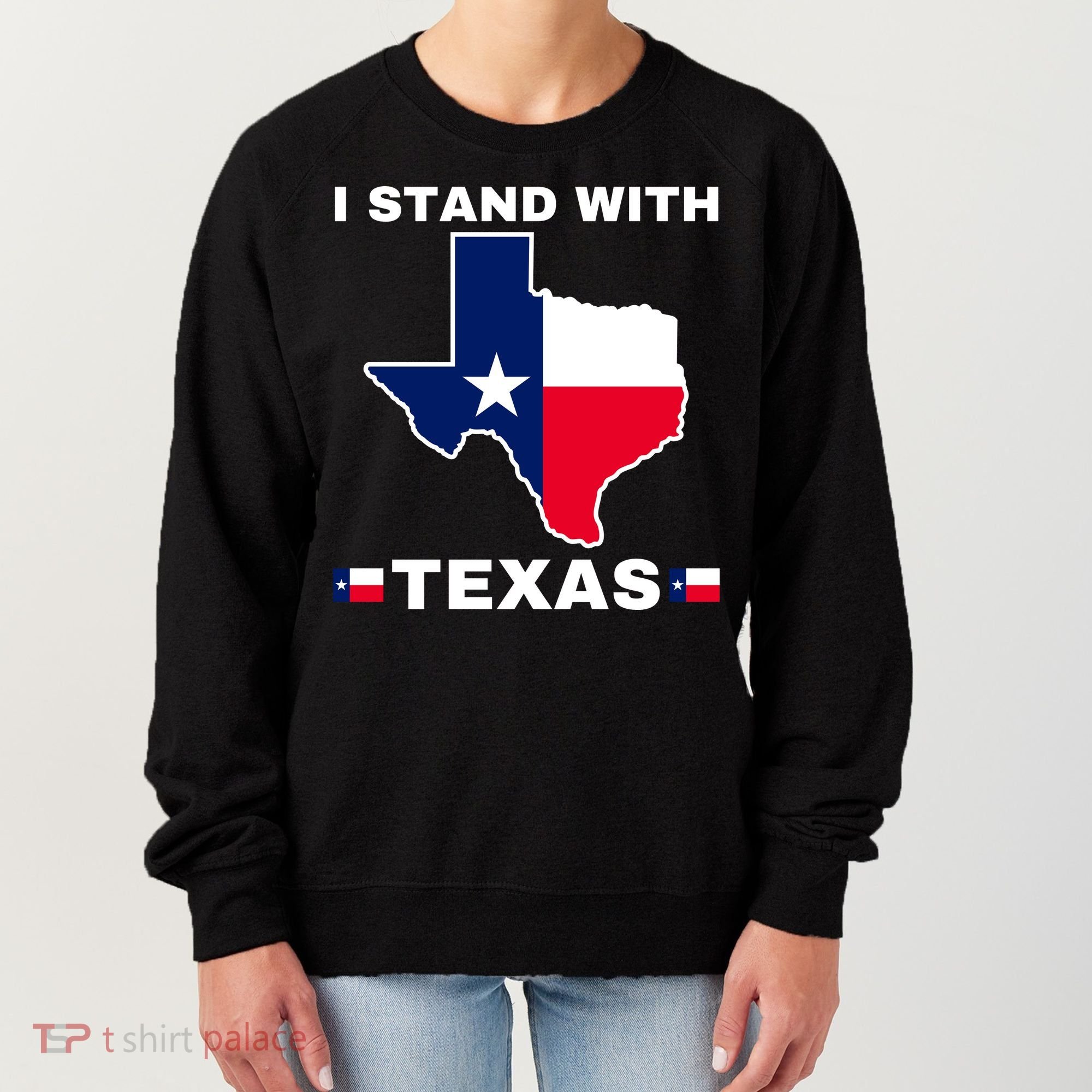 I Stand With Texas Women's Sweatshirt