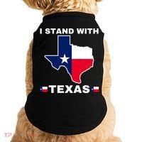 I Stand With Texas Doggie Tank thumb 0