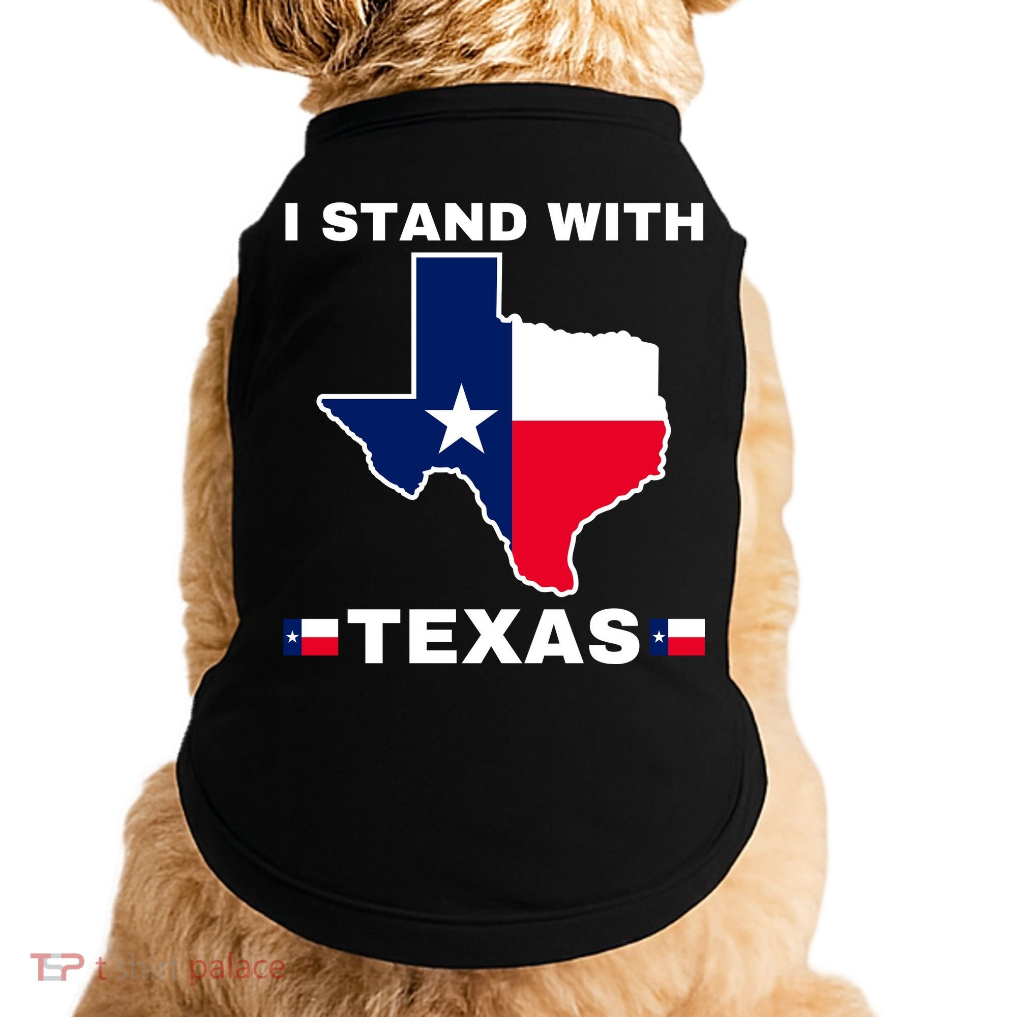 I Stand With Texas Doggie Tank