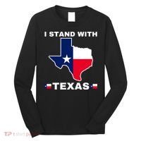 I Stand With Texas Long Sleeve Shirt thumb 0