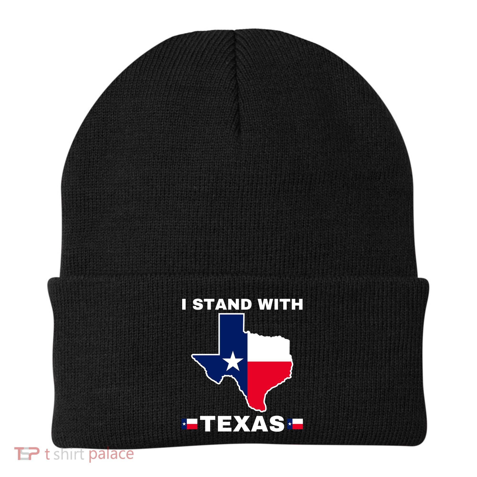 I Stand With Texas Beanie