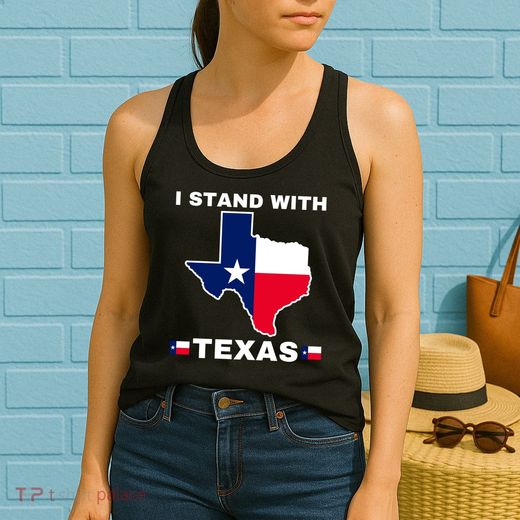 I Stand With Texas Women's Tank Top