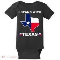 I Stand With Texas Baby Bodysuit thumb 0