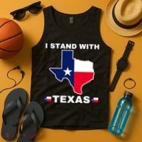 I Stand With Texas Tank Top thumb 4
