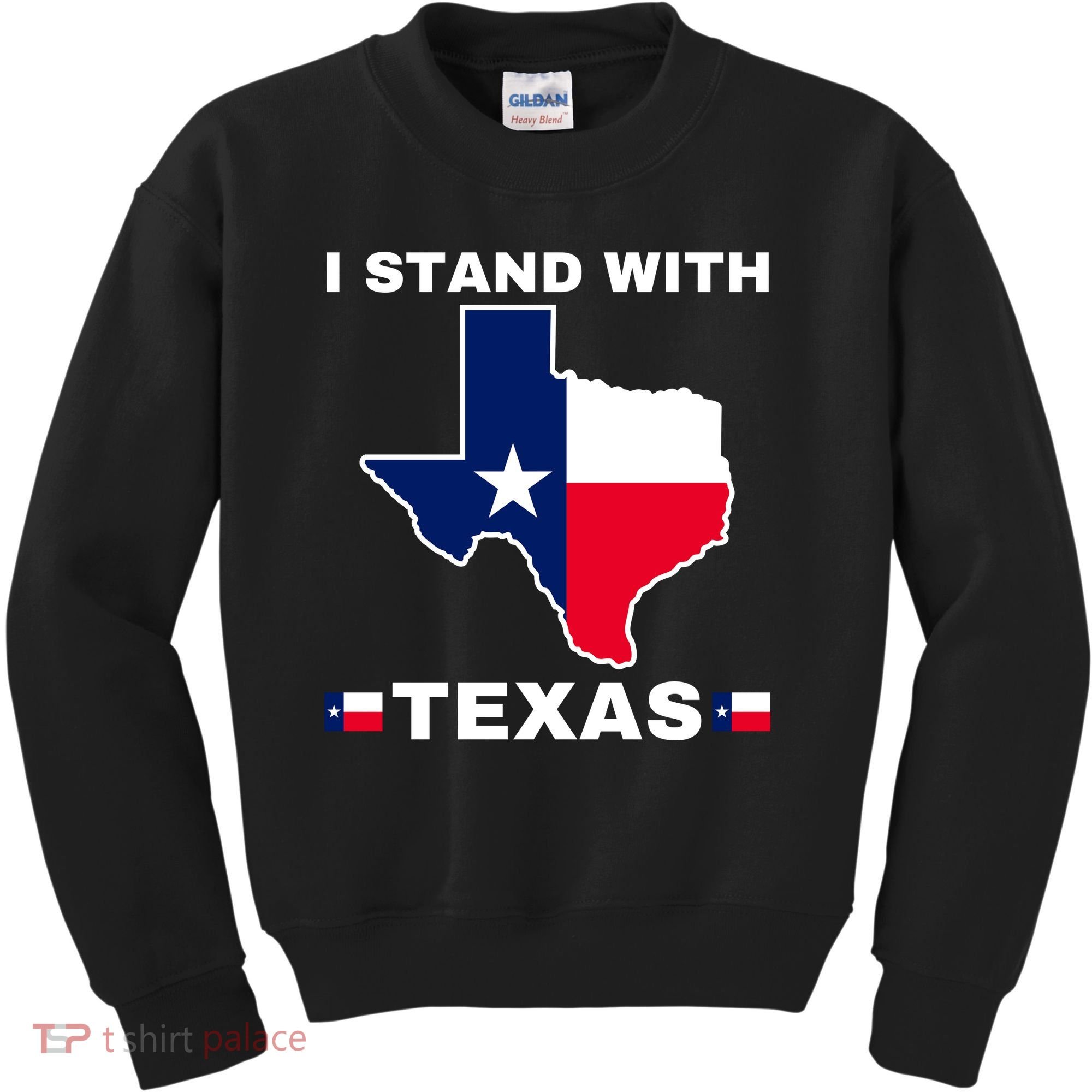 I Stand With Texas Kids Sweatshirt