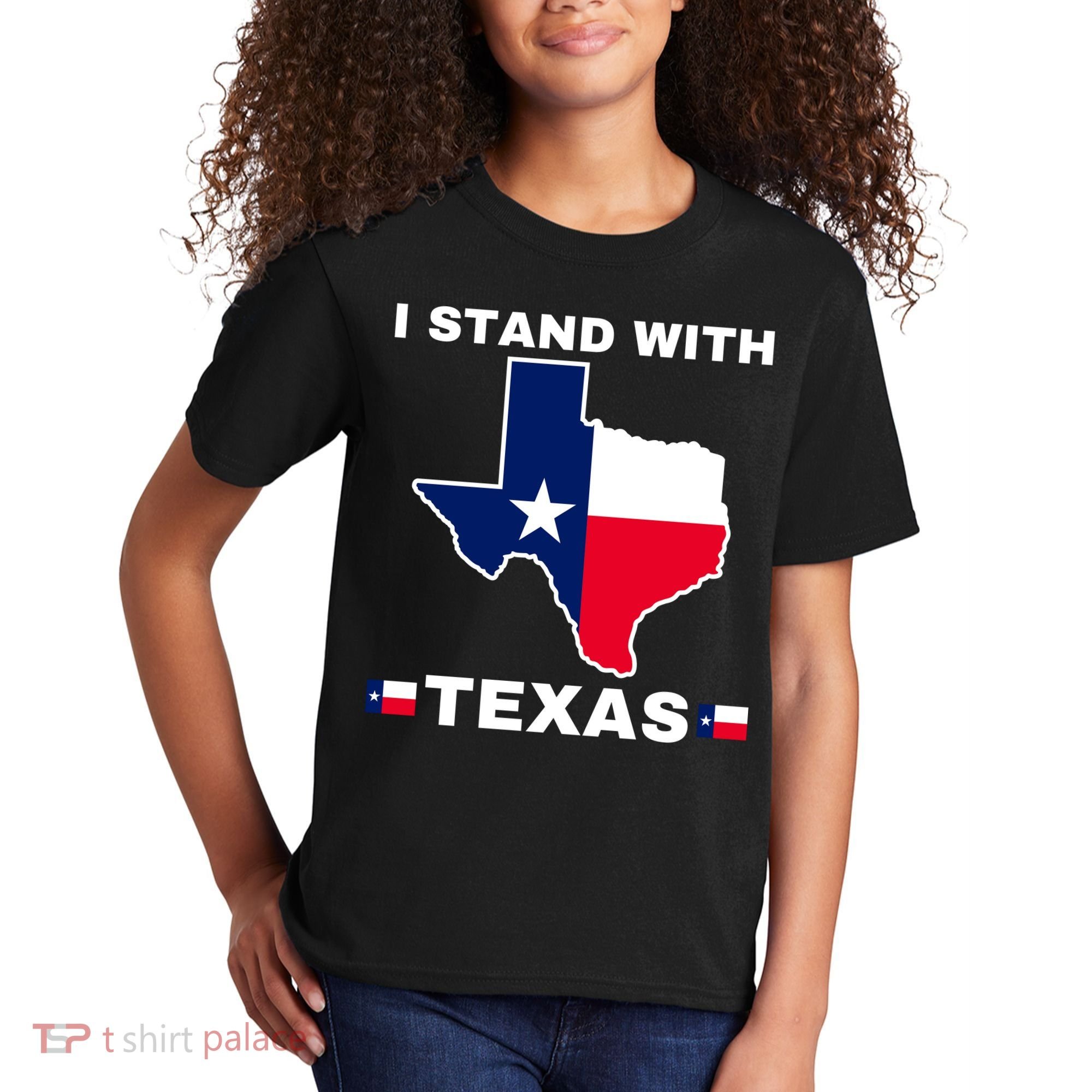 I Stand With Texas Kids T-Shirt