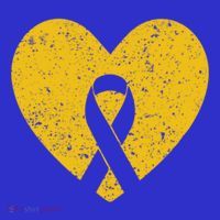In September We Wear Gold Hood Cancer Awareness Ribbon Gift Women's Tank Top thumb 5