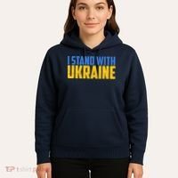I Stand With Ukraine Support Ukraine Hoodie thumb 5