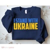 I Stand With Ukraine Support Ukraine Sweatshirt thumb 2