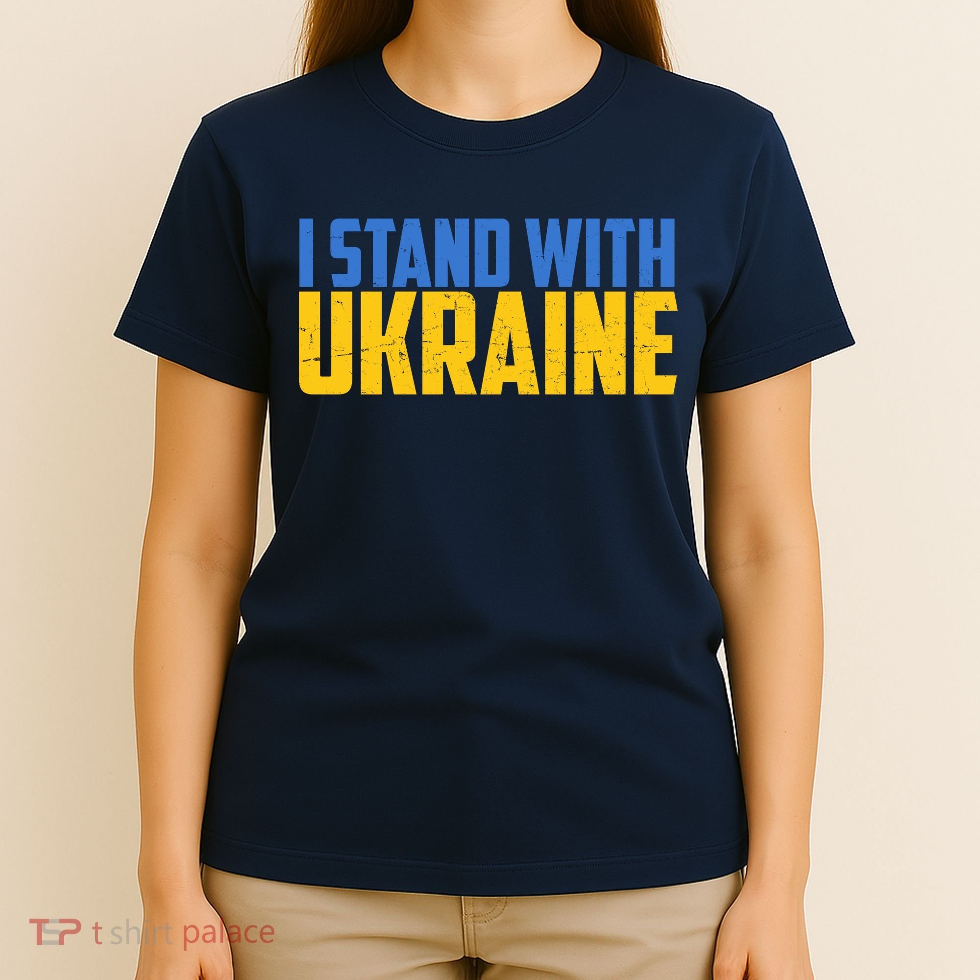 I Stand With Ukraine Support Ukraine T-Shirt