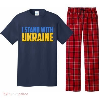 I Stand With Ukraine Support Ukraine Pajama Set
