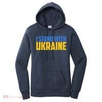 I Stand With Ukraine Support Ukraine Women's Hoodie thumb 0