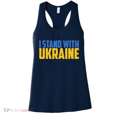I Stand With Ukraine Support Ukraine Women's Tank Top