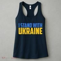 I Stand With Ukraine Support Ukraine Women's Tank Top thumb 3