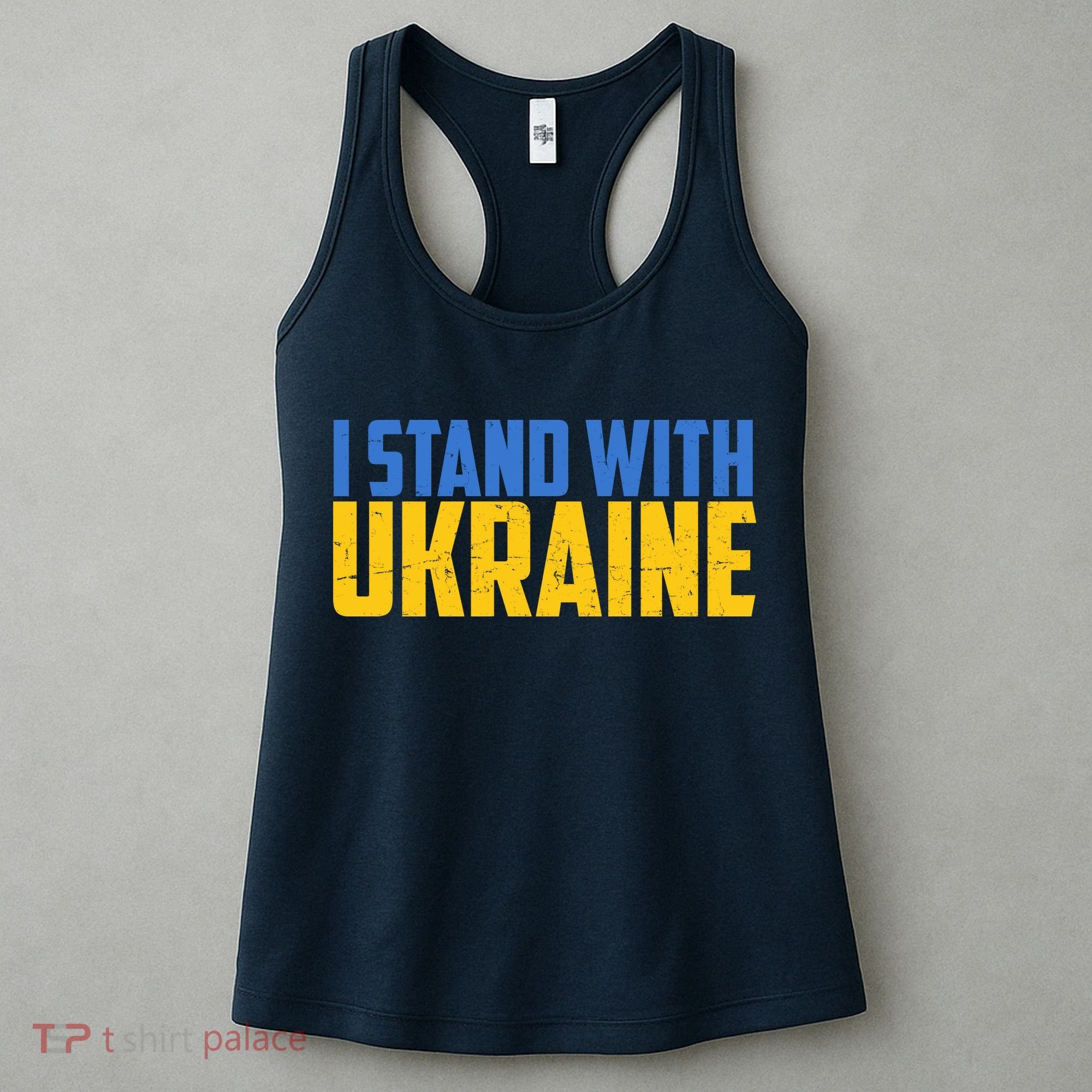 I Stand With Ukraine Support Ukraine Women's Tank Top