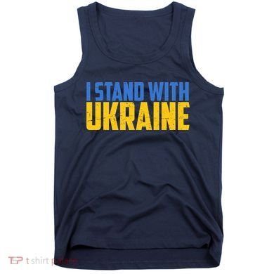 I Stand With Ukraine Support Ukraine Tank Top