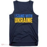 I Stand With Ukraine Support Ukraine Tank Top thumb 0