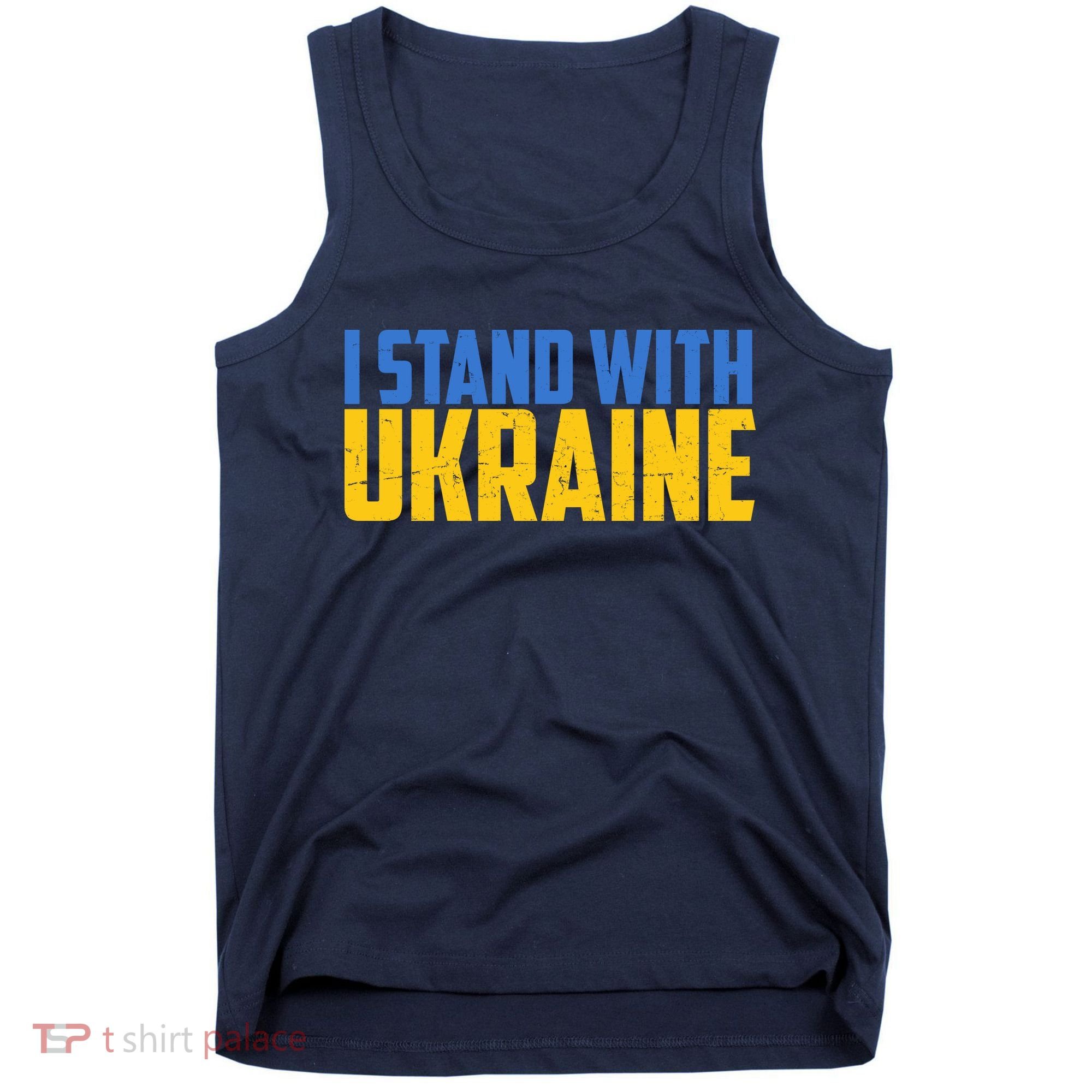 I Stand With Ukraine Support Ukraine Tank Top
