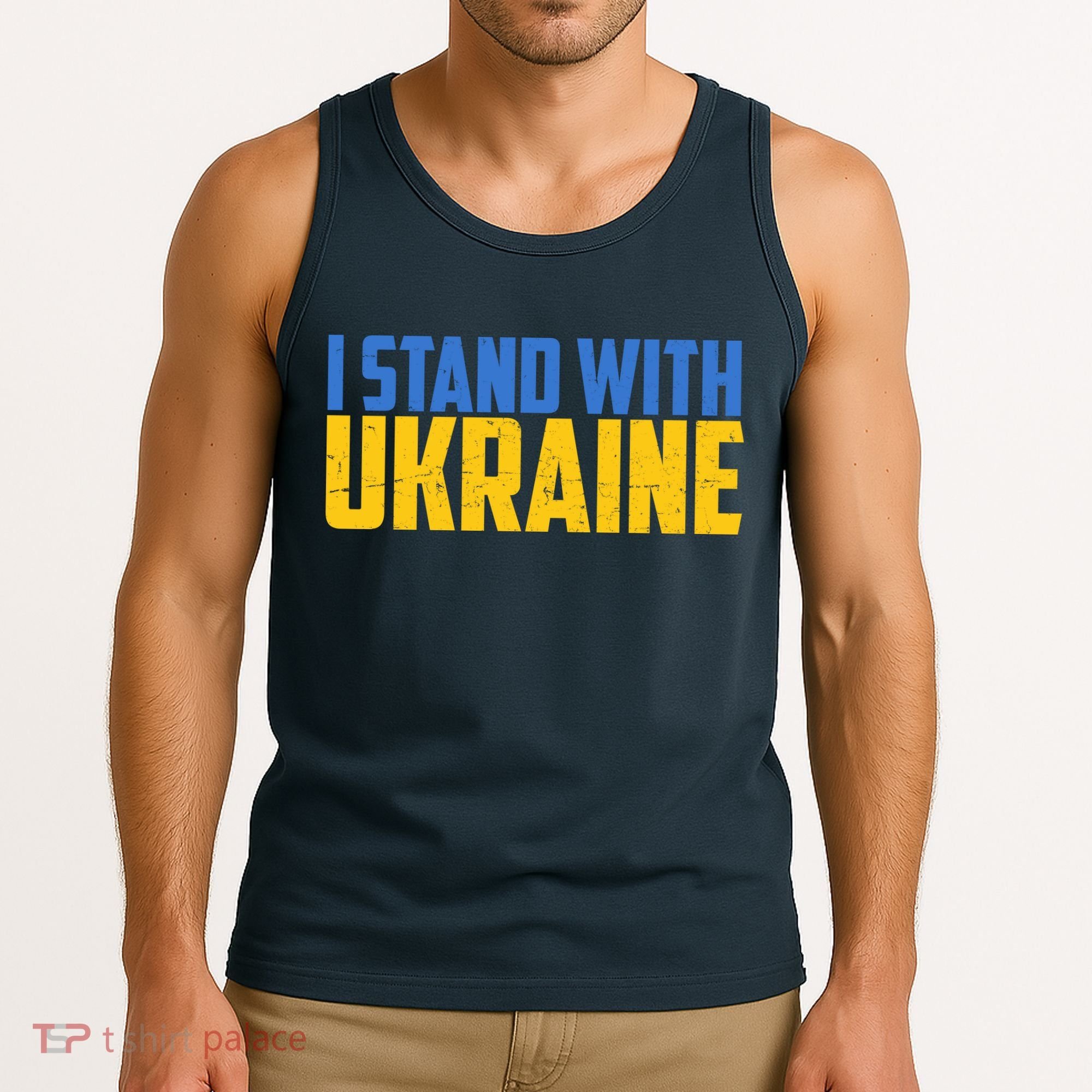 I Stand With Ukraine Support Ukraine Tank Top