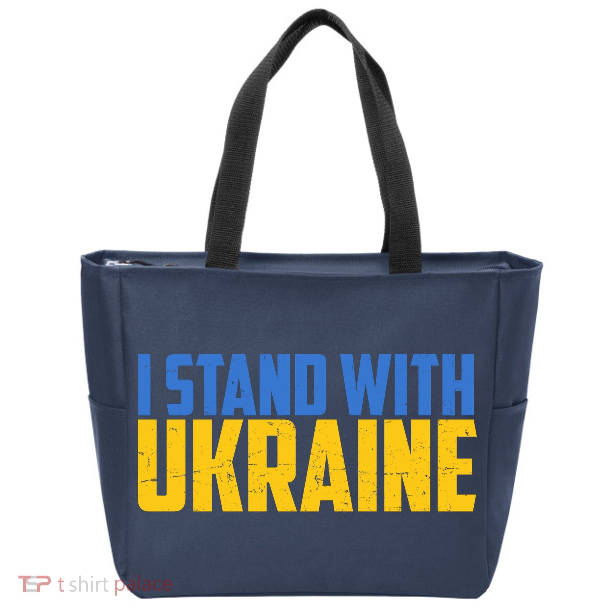 I Stand With Ukraine Support Ukraine Tote Bag