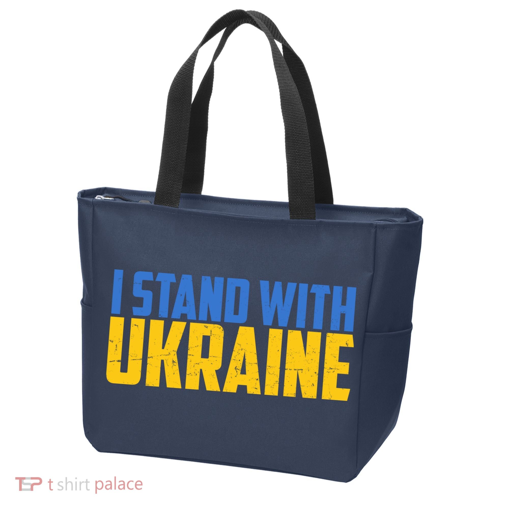 I Stand With Ukraine Support Ukraine Tote Bag