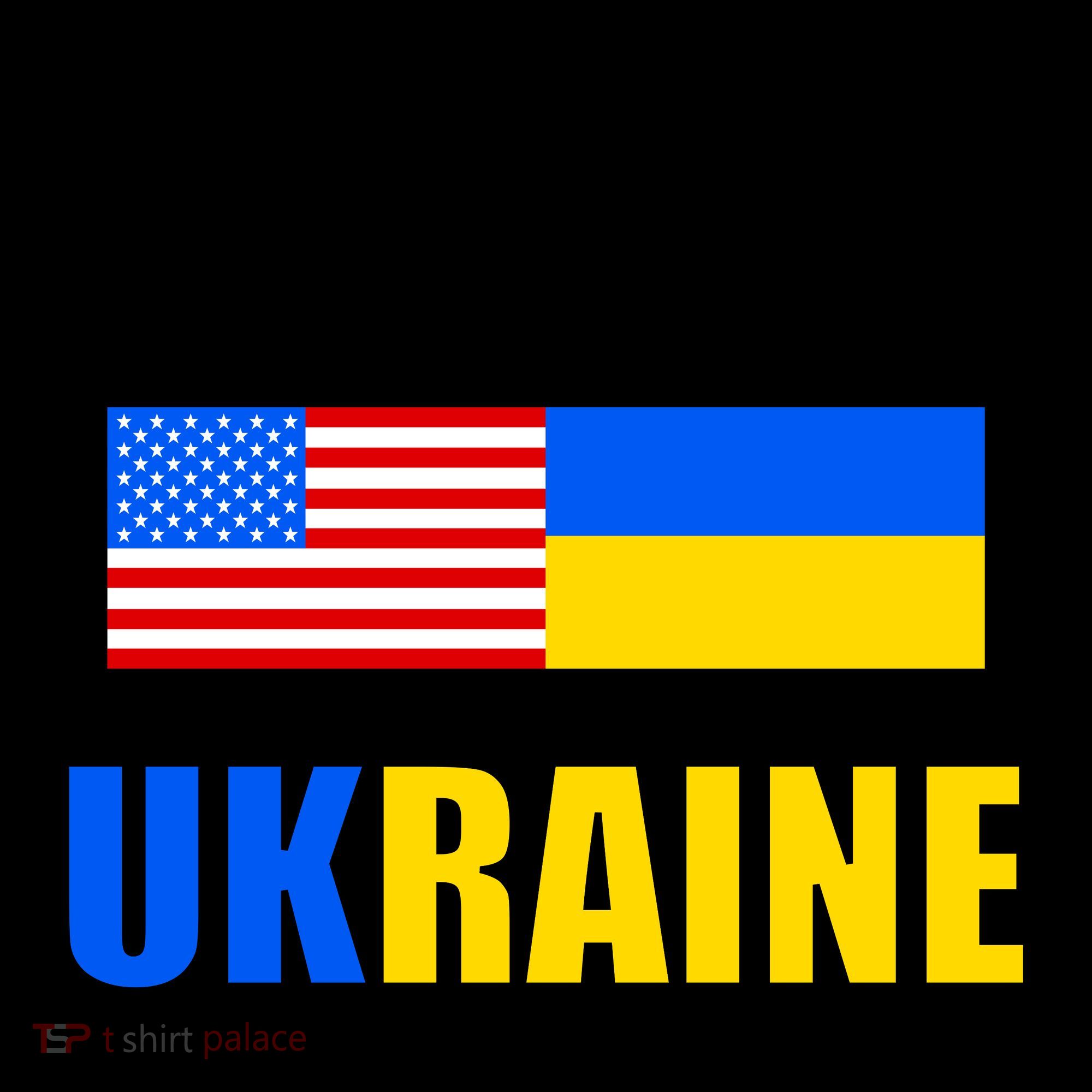 I Stand With Ukraine USA Support Flags United Coffee Mug