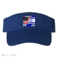 I Stand With Israel Pray For Israel Us Israel Flag Visor thumb 0