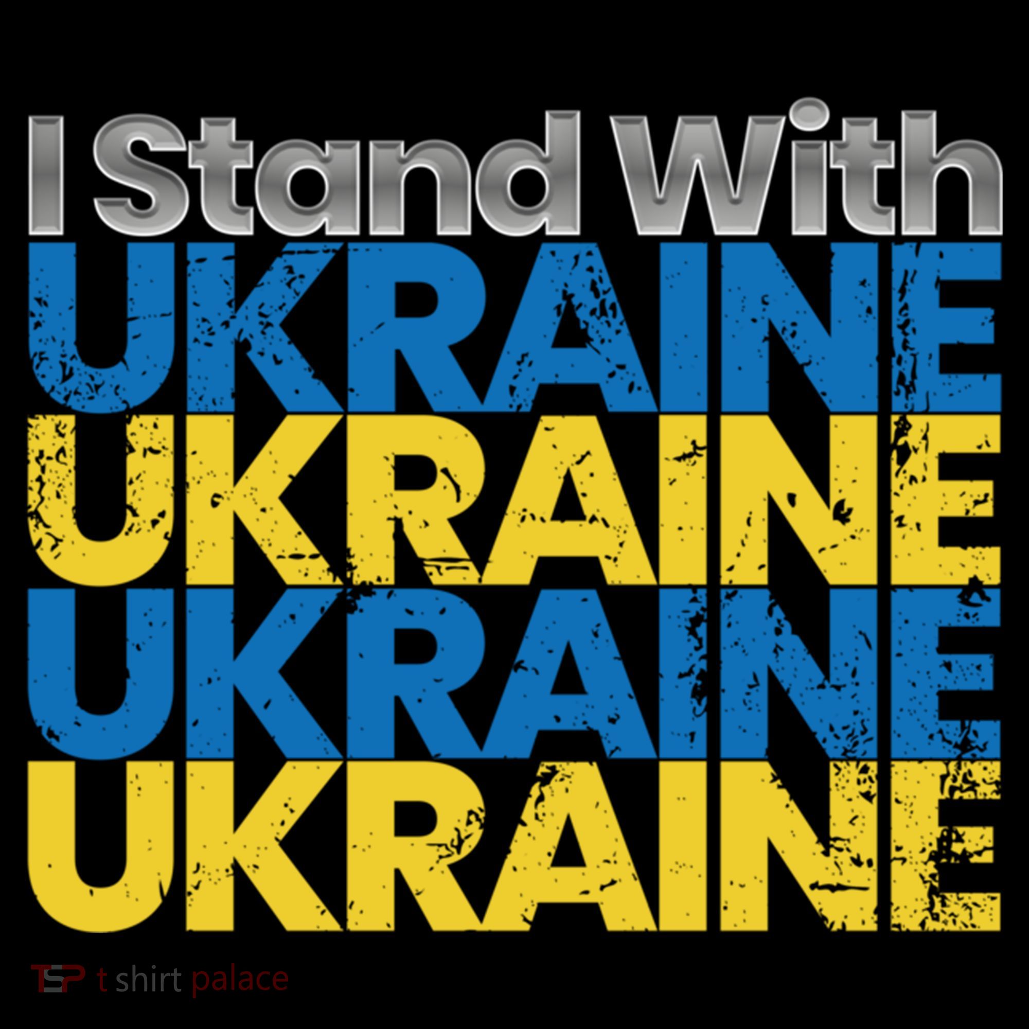 I Stand With Ukraine Ukrainian Flag Ukrainians Gift Women's Hoodie