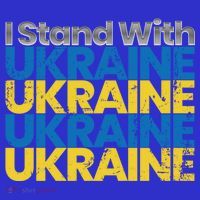 I Stand With Ukraine Ukrainian Flag Ukrainians Gift T-Shirt thumb 7