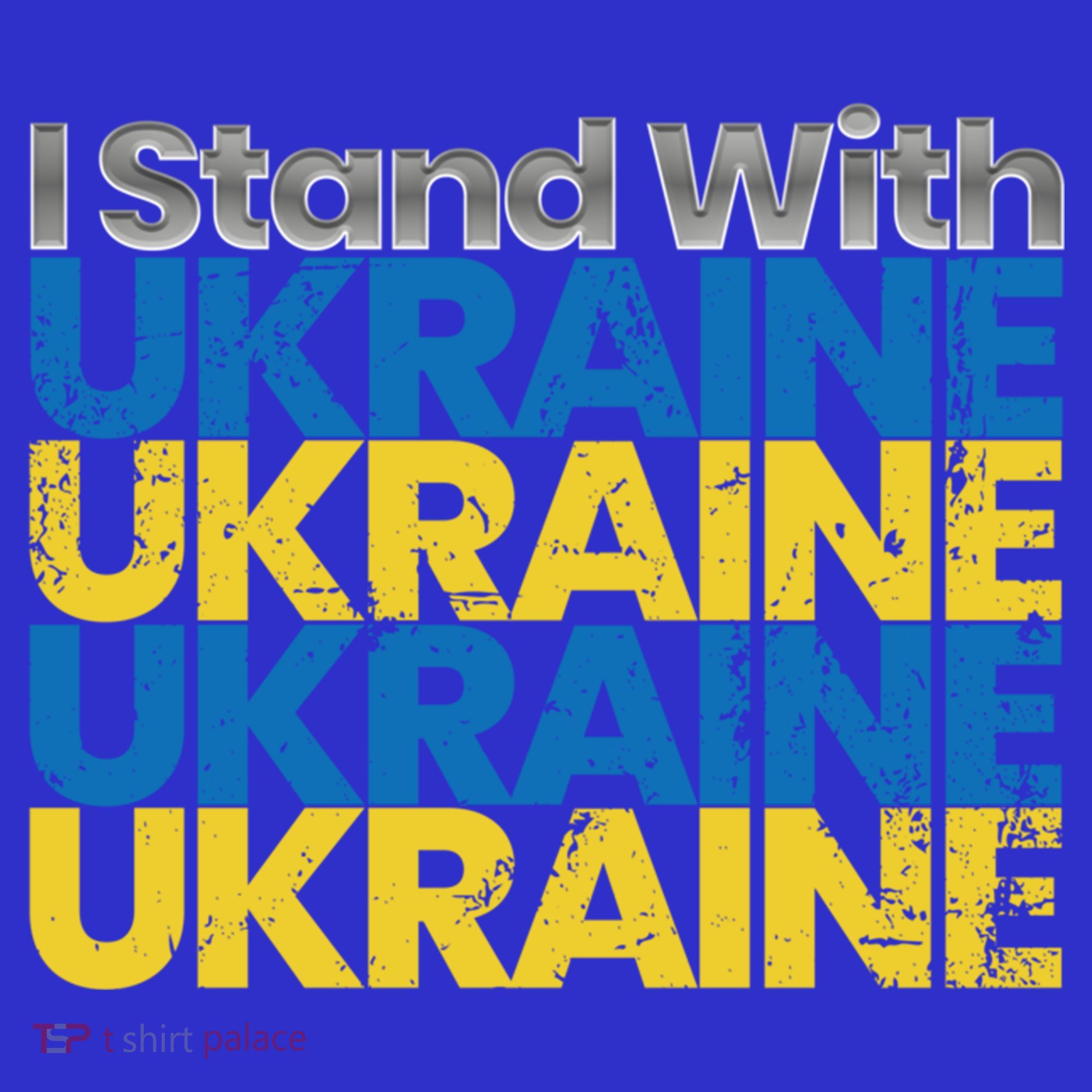 I Stand With Ukraine Ukrainian Flag Ukrainians Gift Women's Tank Top